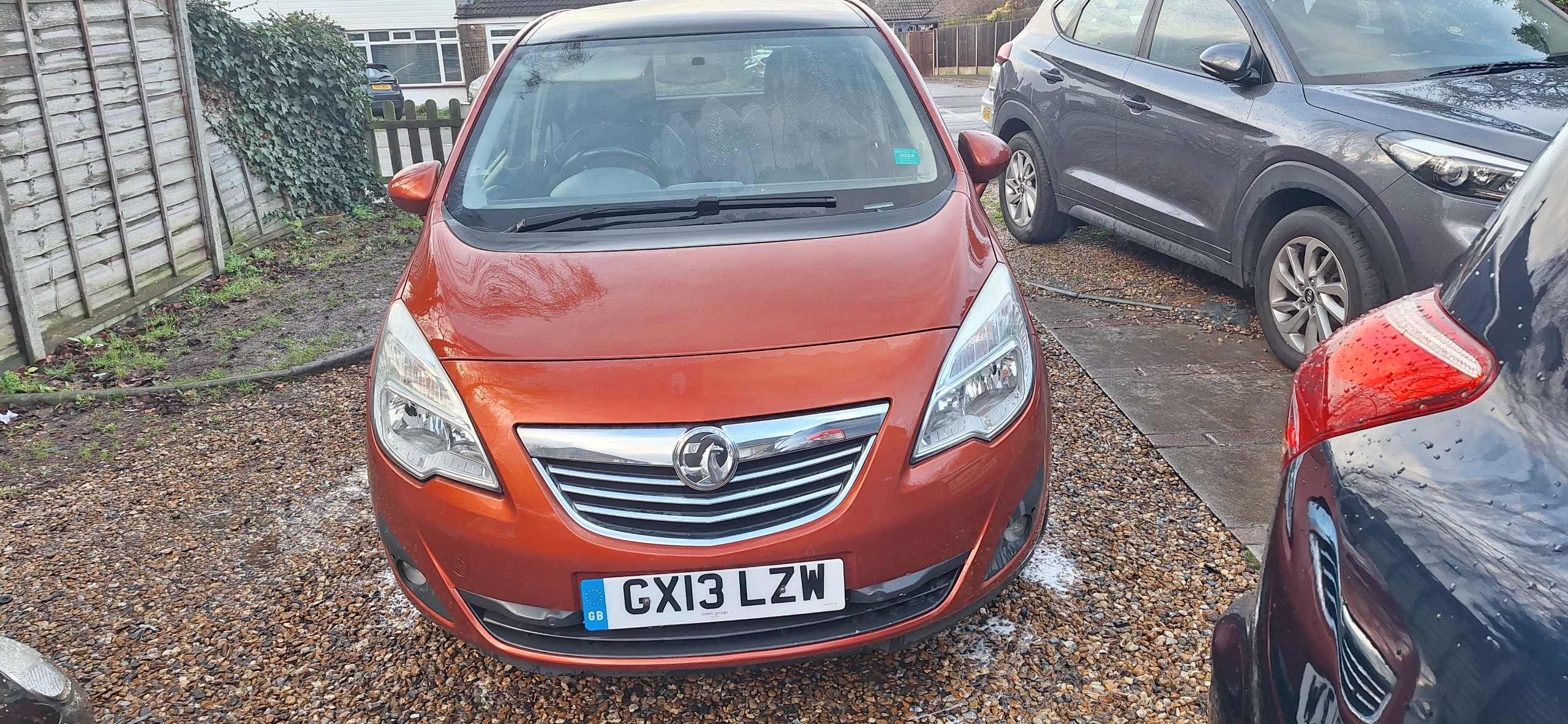 2013 VAUXHALL MERIVA for sale