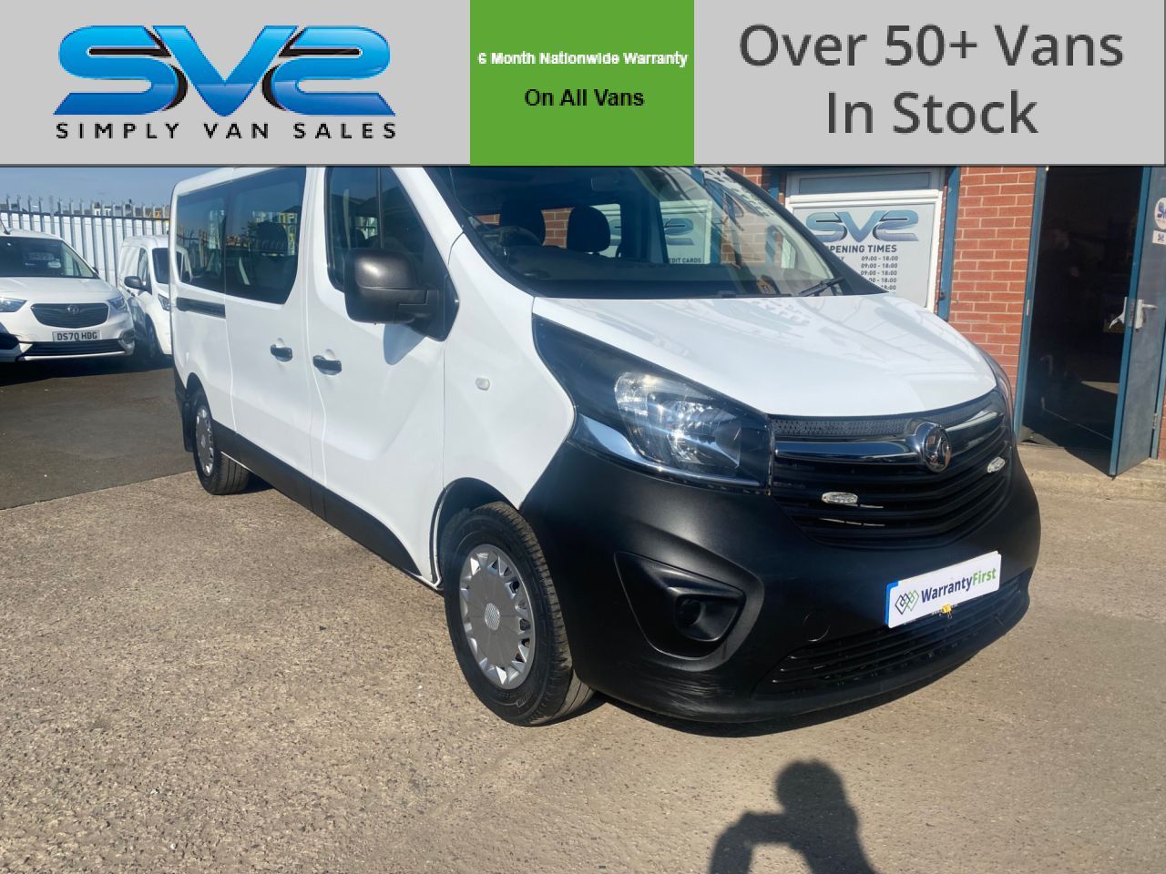 2017 VAUXHALL VIVARO for sale