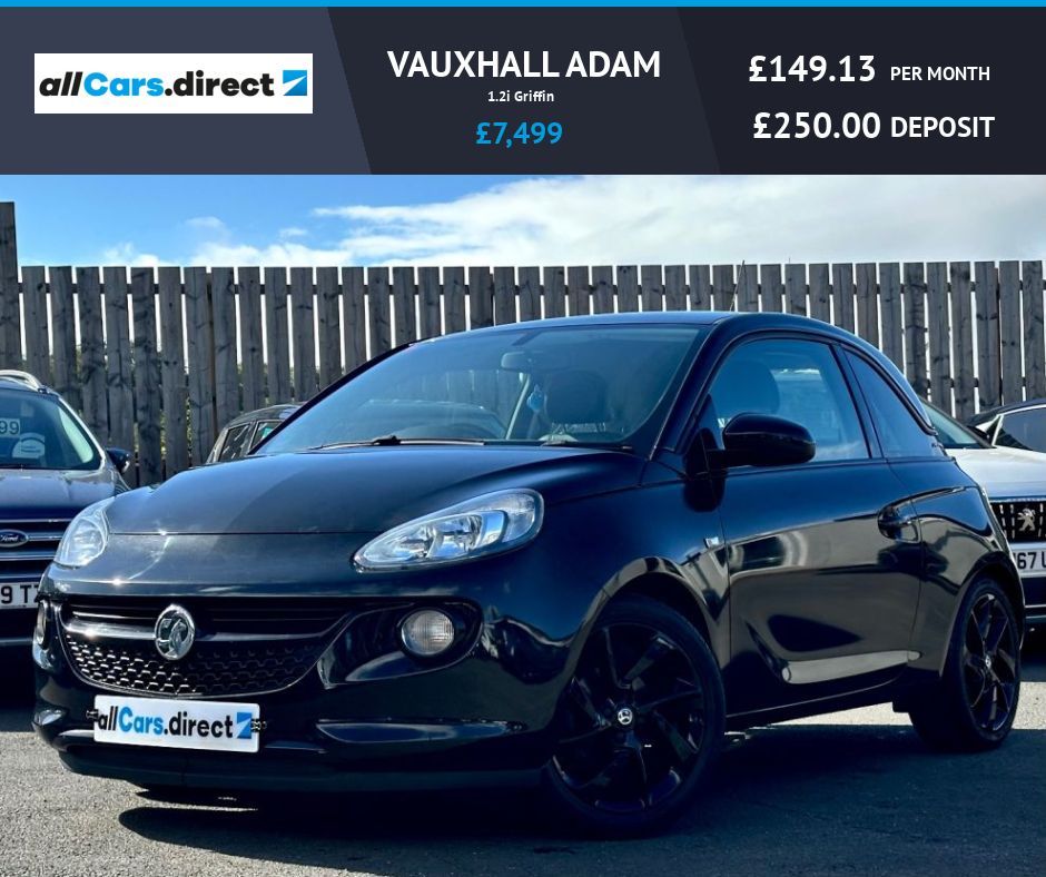 2019 VAUXHALL ADAM for sale
