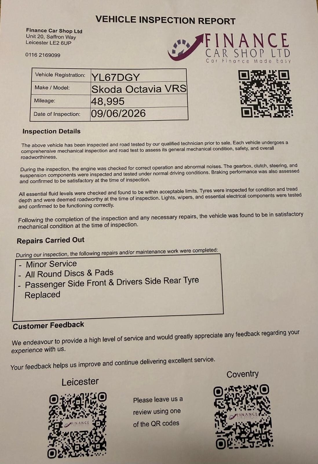 2018 SKODA OCTAVIA for sale