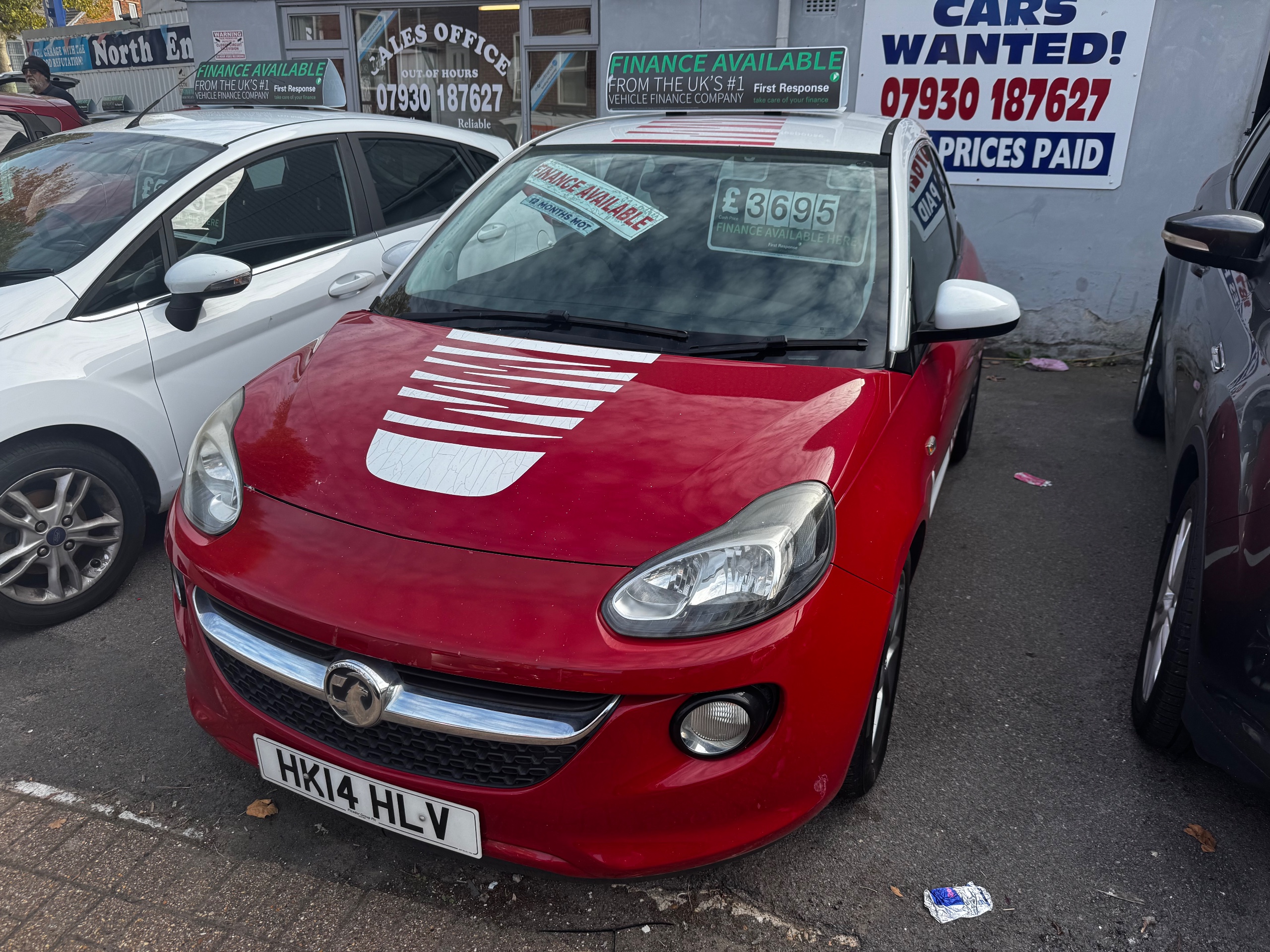 2014 VAUXHALL ADAM for sale