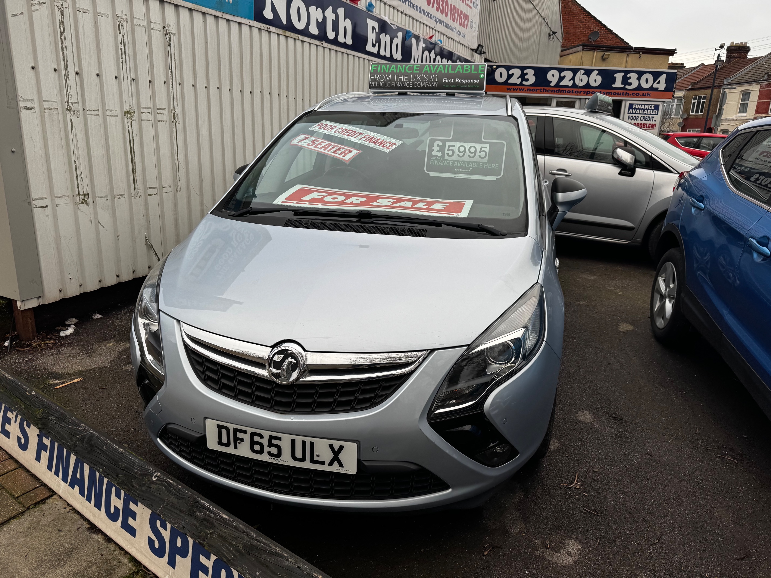 2015 VAUXHALL ZAFIRA TOURER for sale