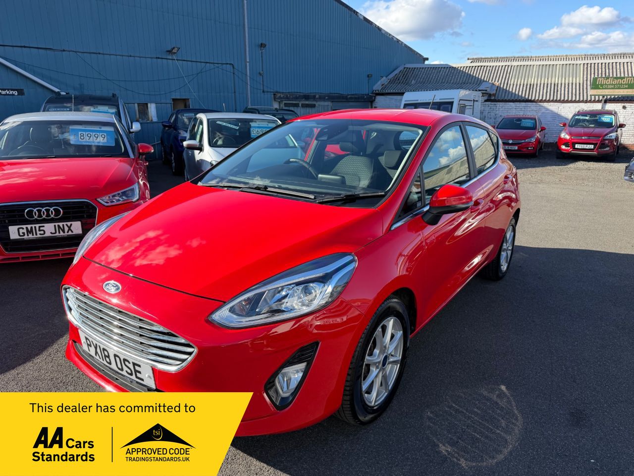 2018 FORD FIESTA for sale