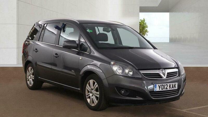 2012 VAUXHALL ZAFIRA for sale