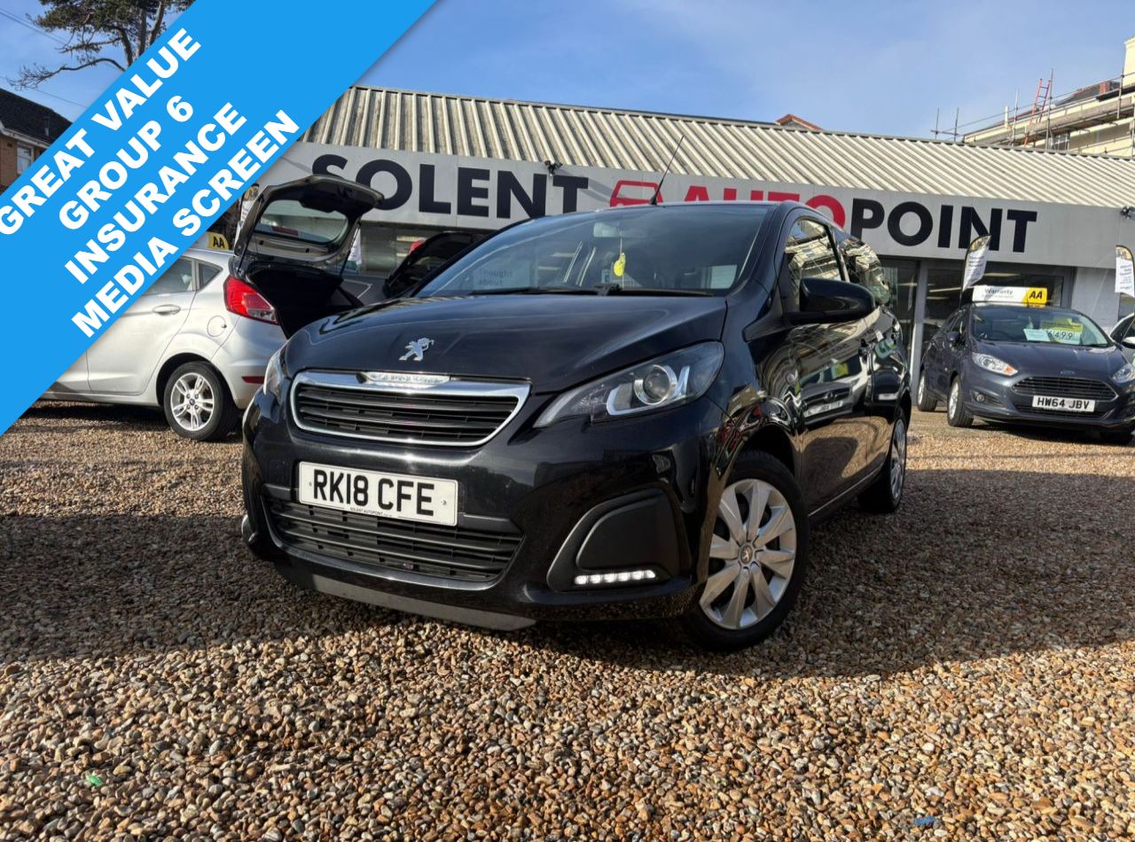 2018 PEUGEOT 108 for sale