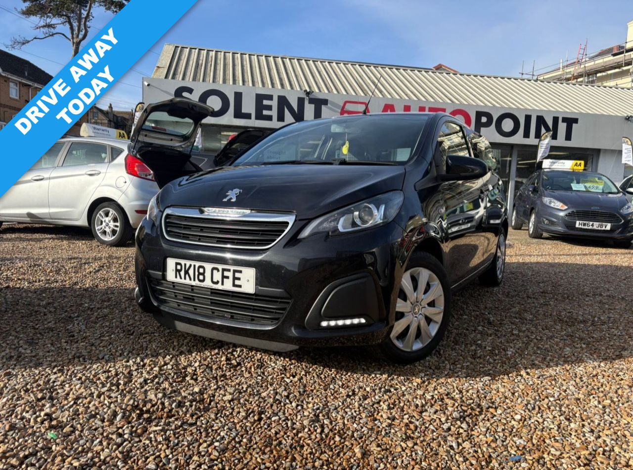 2018 PEUGEOT 108 for sale