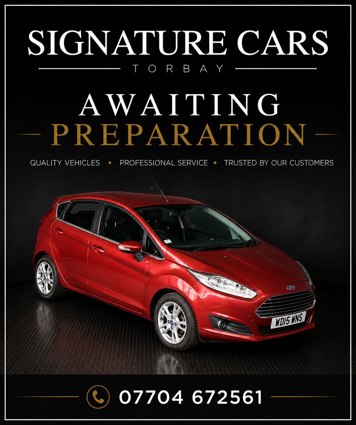 2015 FORD FIESTA for sale