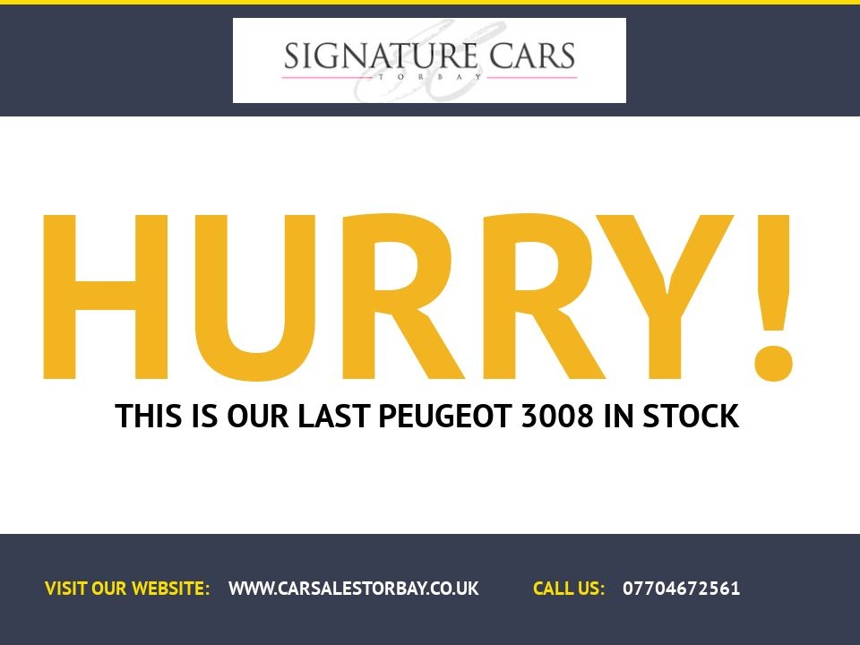 2017 PEUGEOT 3008 for sale