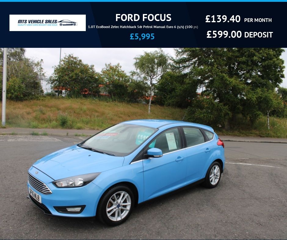 2016 FORD FOCUS for sale
