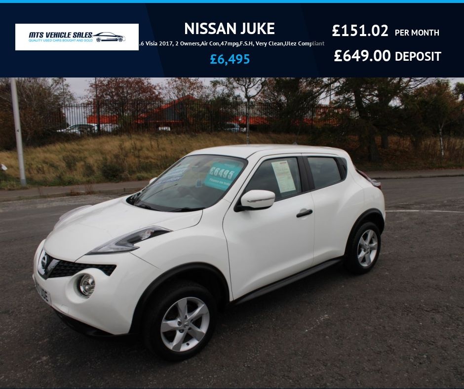 2017 NISSAN JUKE for sale