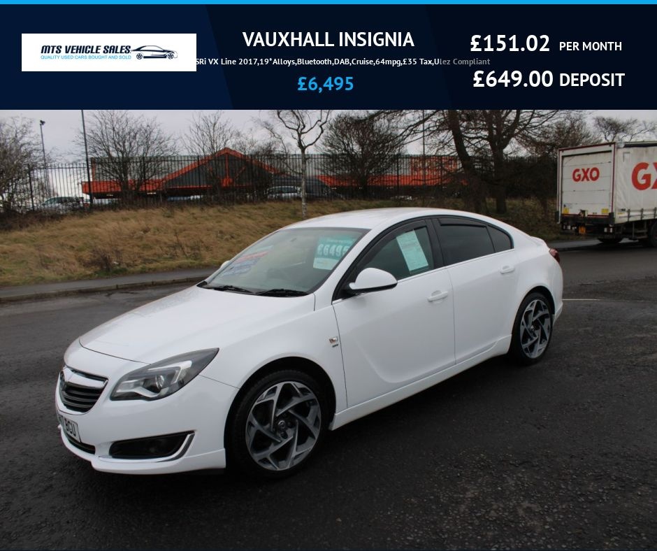 2017 VAUXHALL INSIGNIA for sale