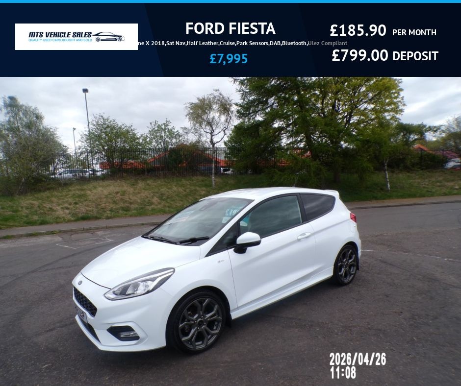 2018 FORD FIESTA for sale