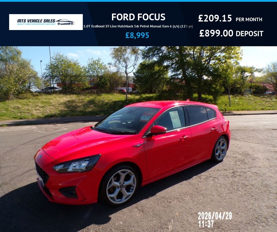 2019 FORD FOCUS for sale