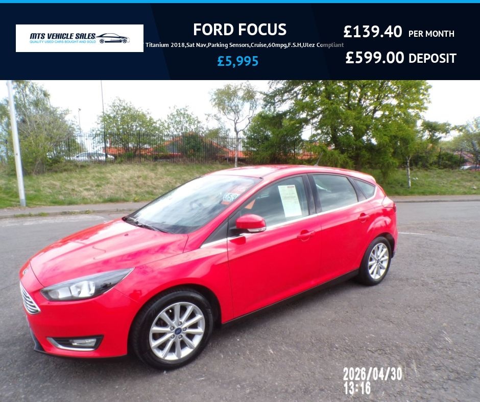 2018 FORD FOCUS for sale