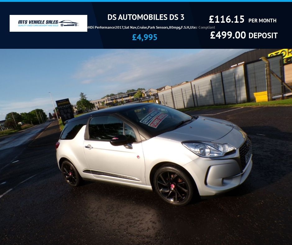2017 DS DS 3 for sale