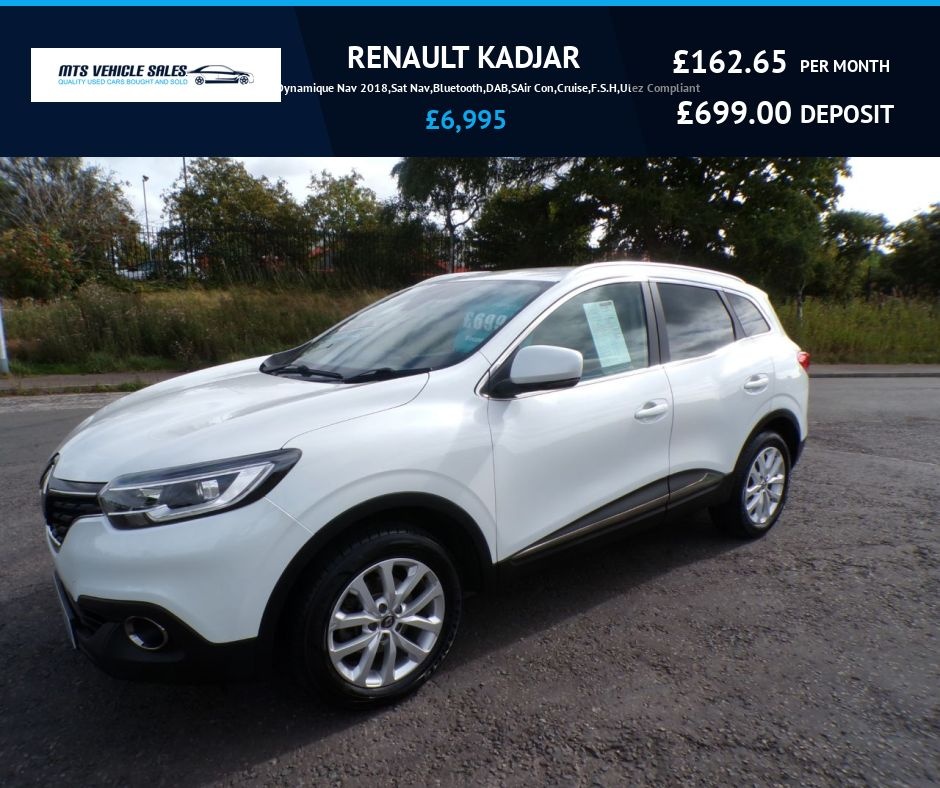 2018 RENAULT KADJAR for sale