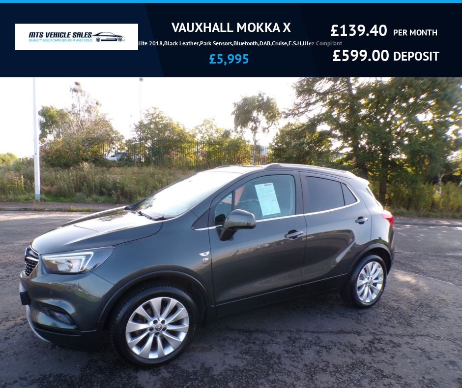 2018 VAUXHALL MOKKA X for sale