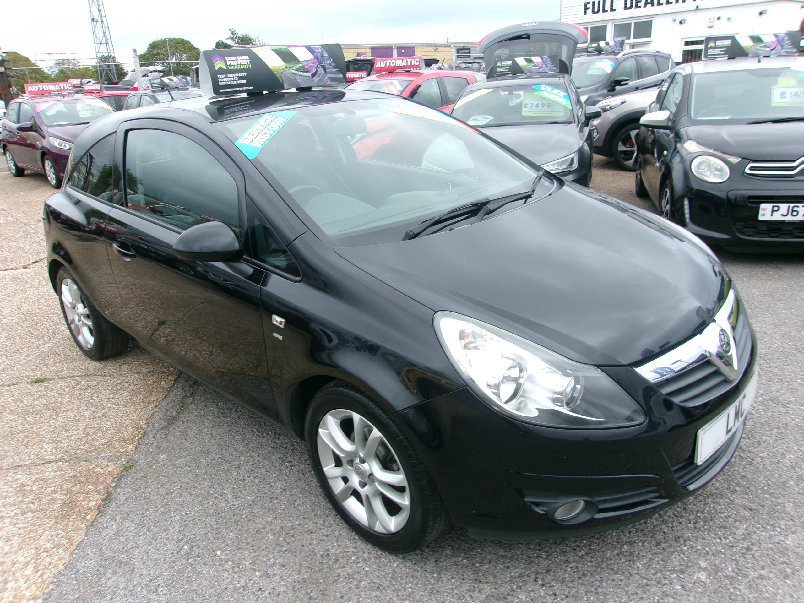 2010 VAUXHALL CORSA for sale