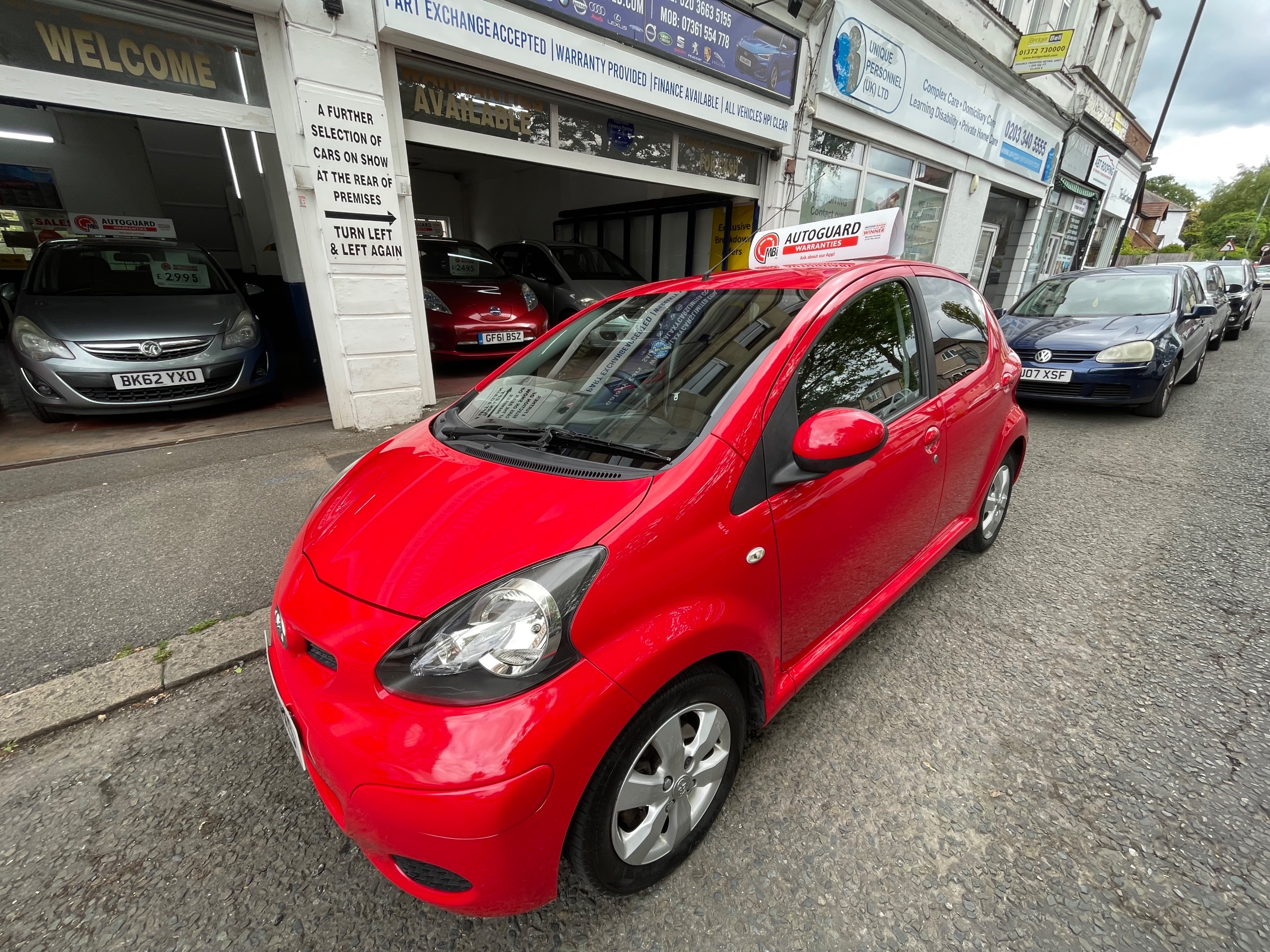 2011 TOYOTA AYGO for sale