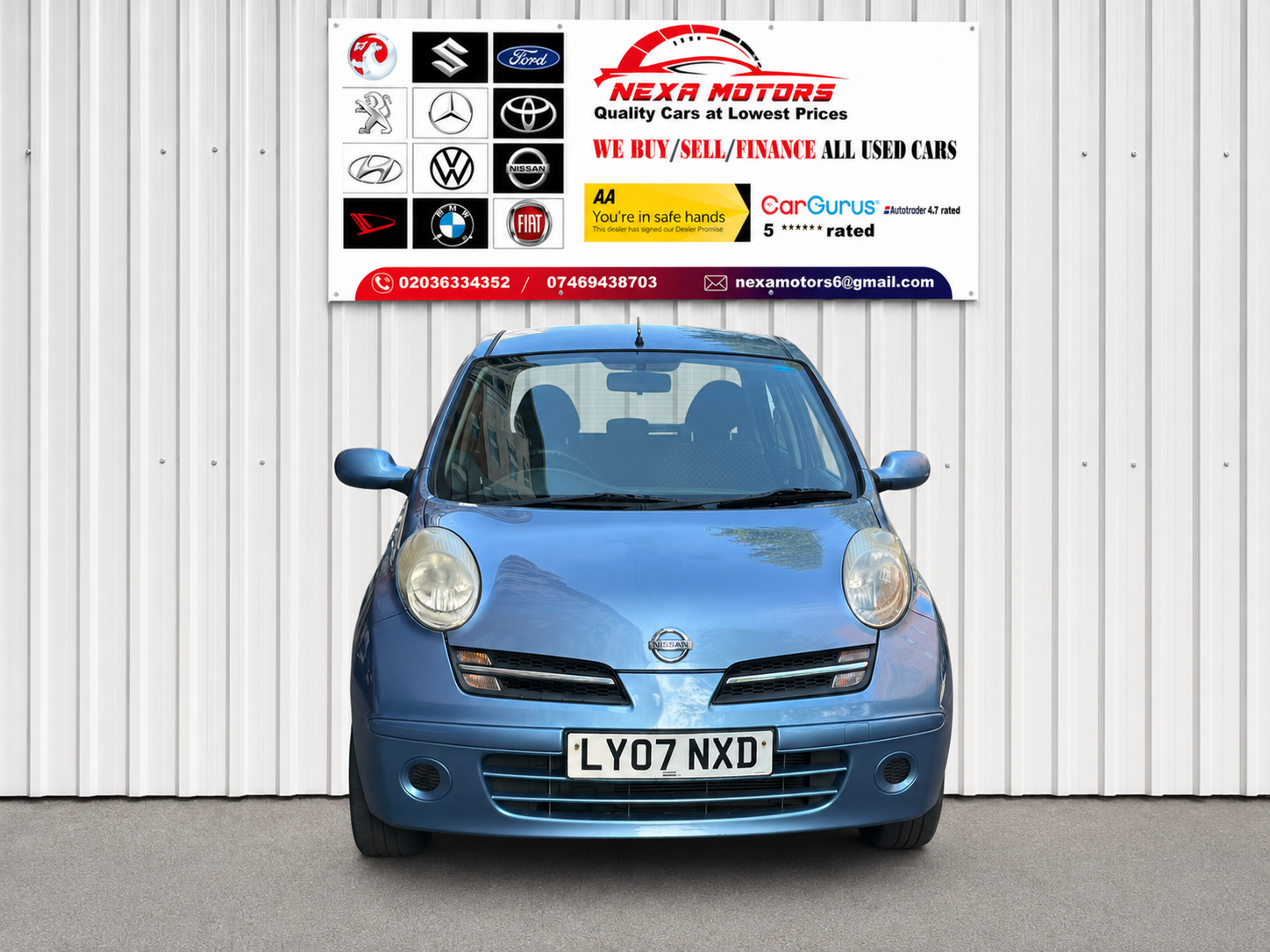 2007 NISSAN MICRA for sale