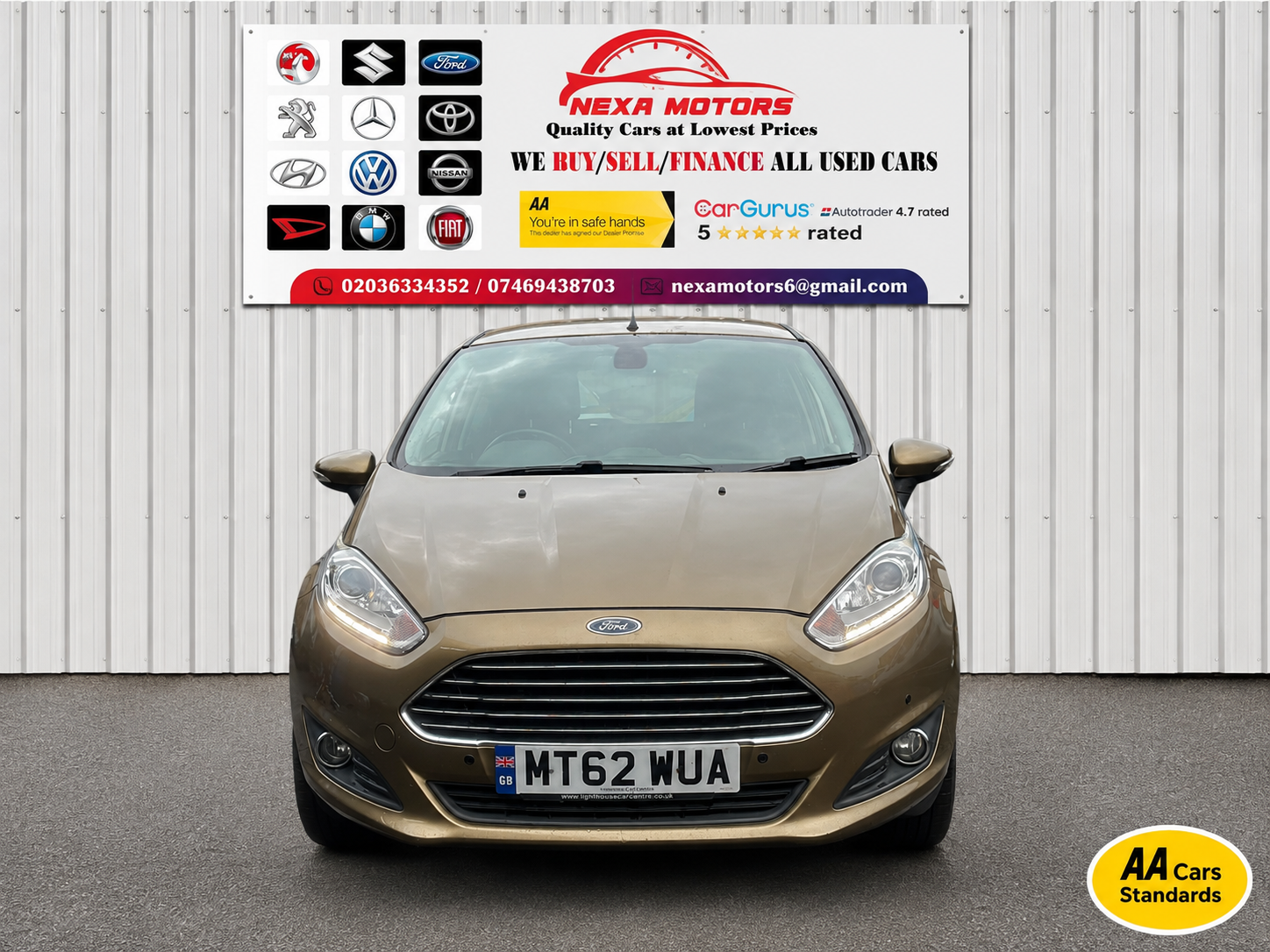 2013 FORD FIESTA for sale