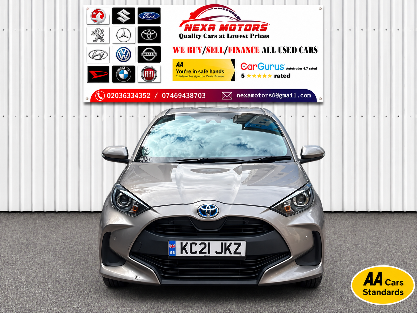 2021 TOYOTA YARIS for sale