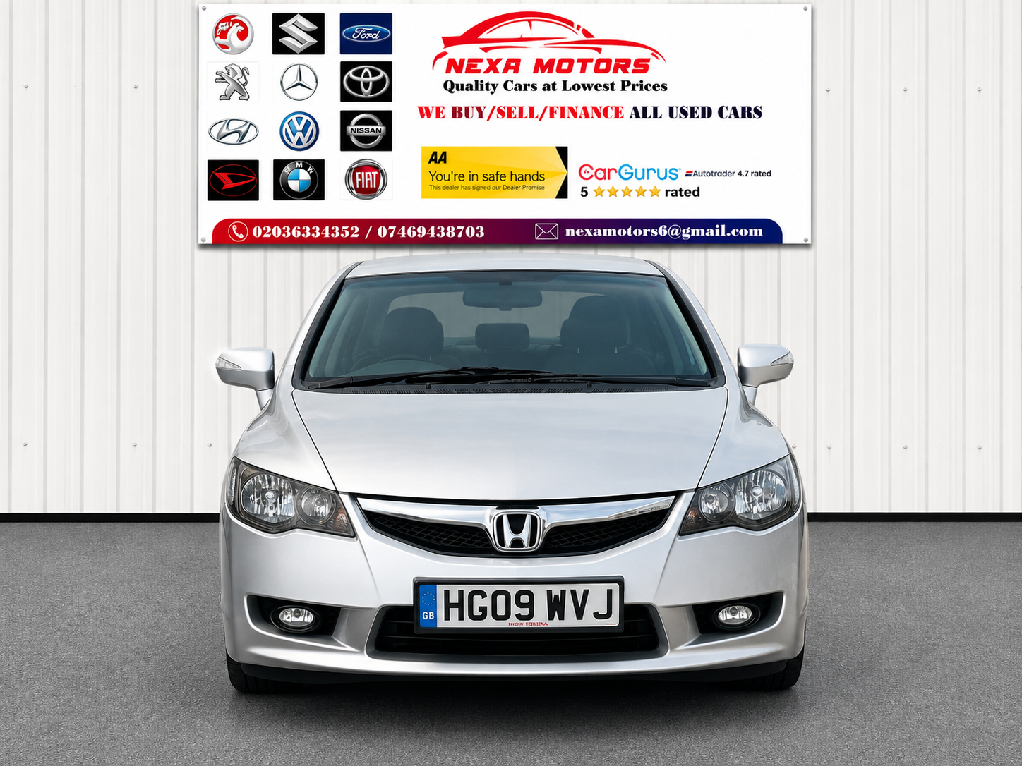 2009 HONDA CIVIC for sale