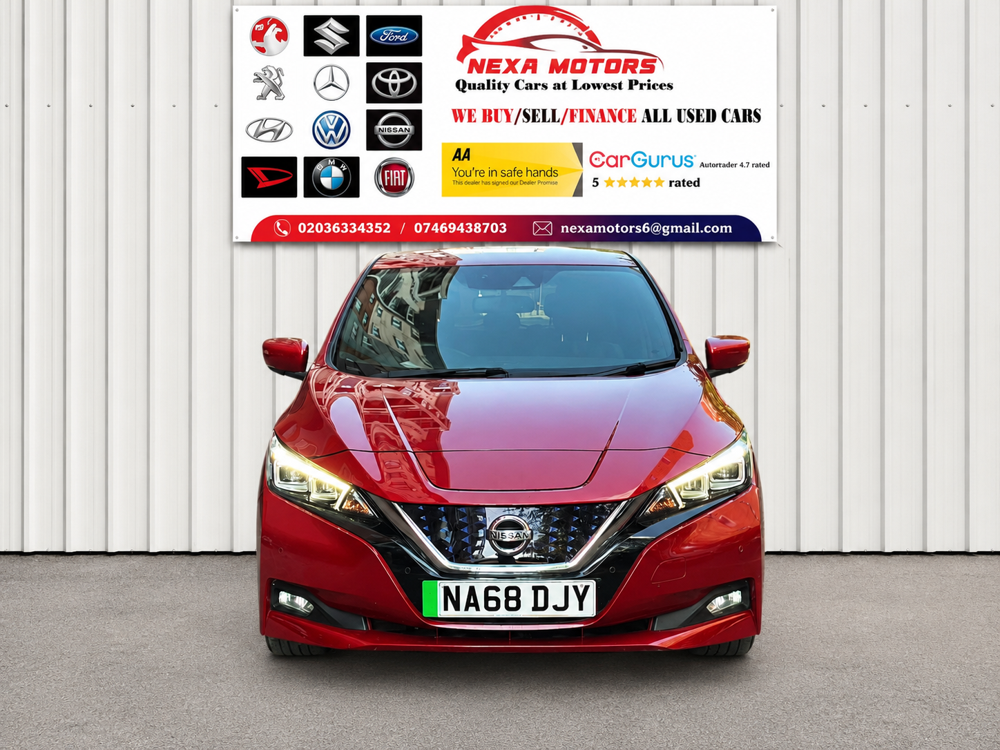 2018 NISSAN LEAF for sale