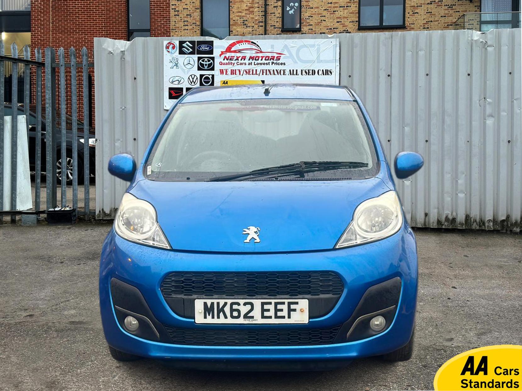 2012 PEUGEOT 107 for sale