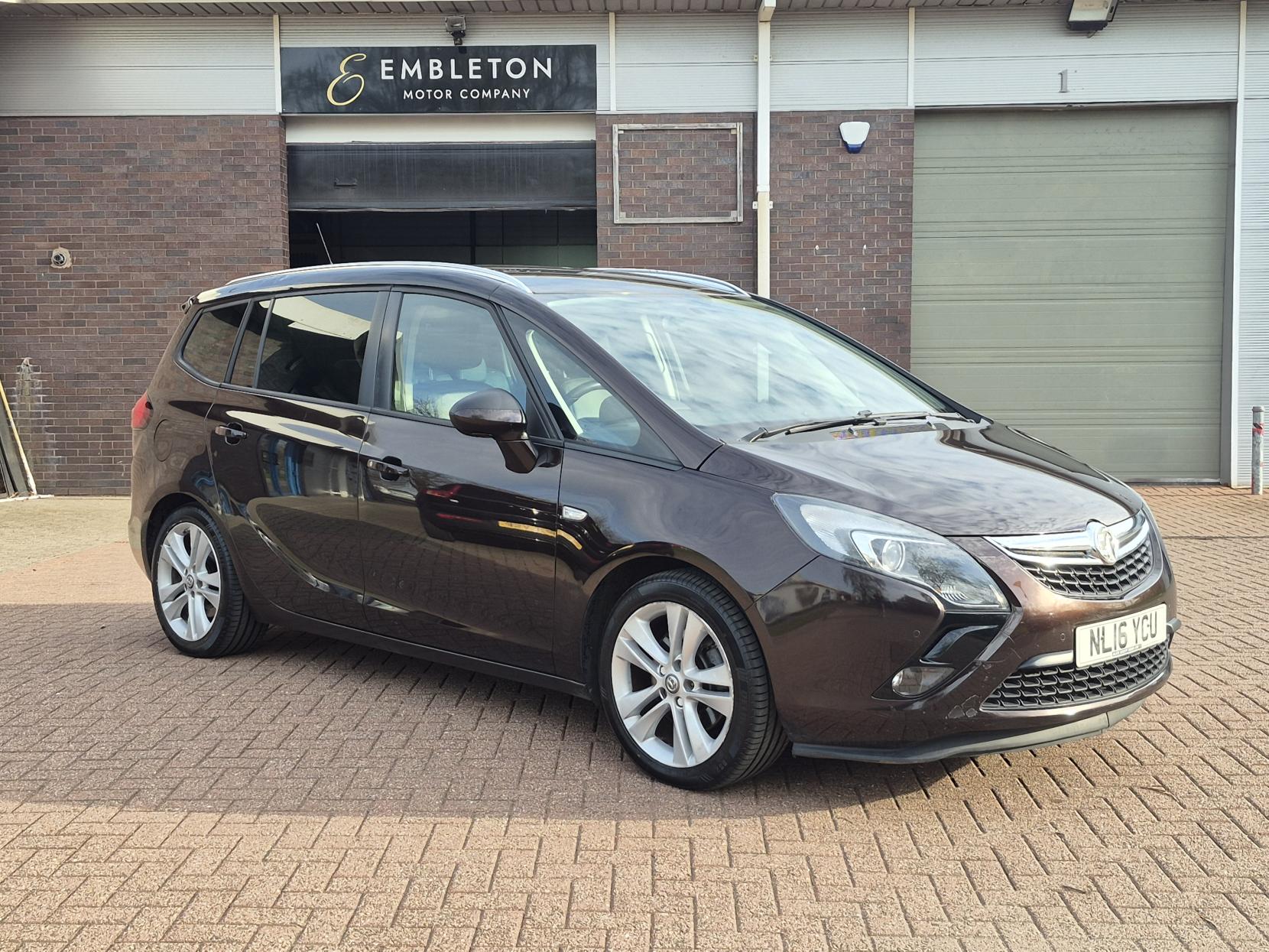 2016 VAUXHALL ZAFIRA TOURER for sale
