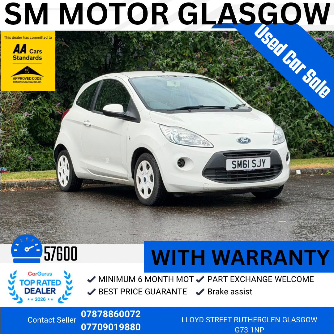 2012 FORD KA for sale