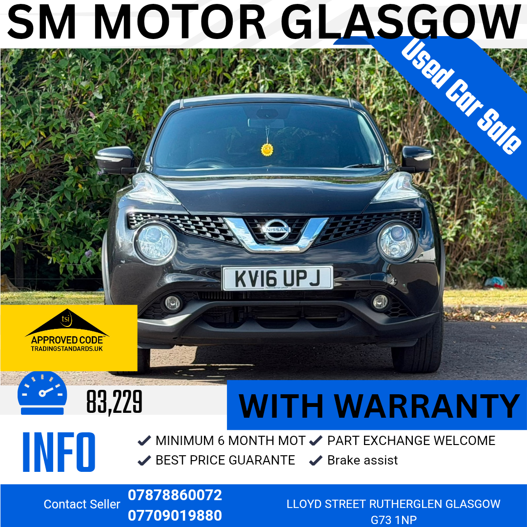 2016 NISSAN JUKE for sale
