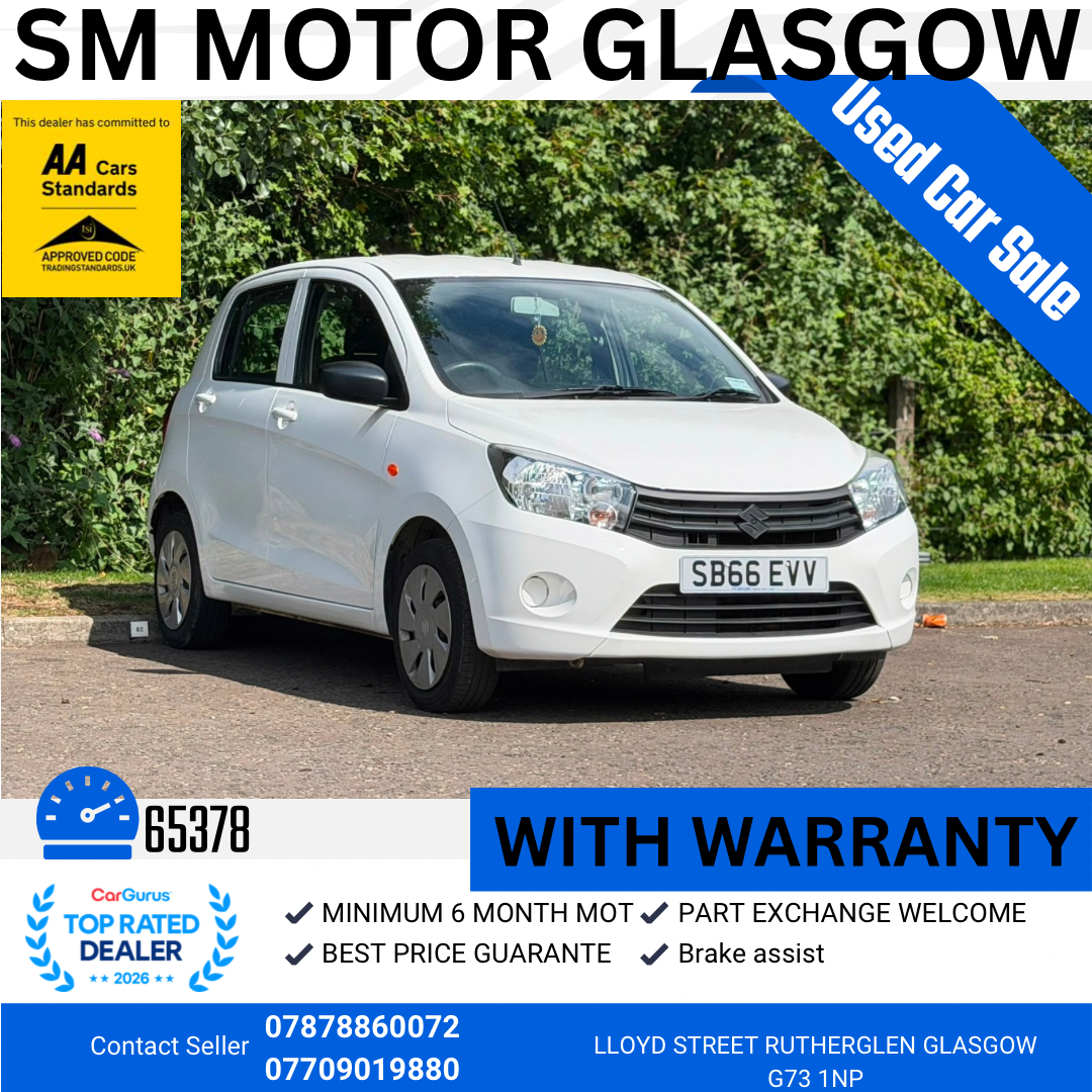 2016 SUZUKI CELERIO for sale