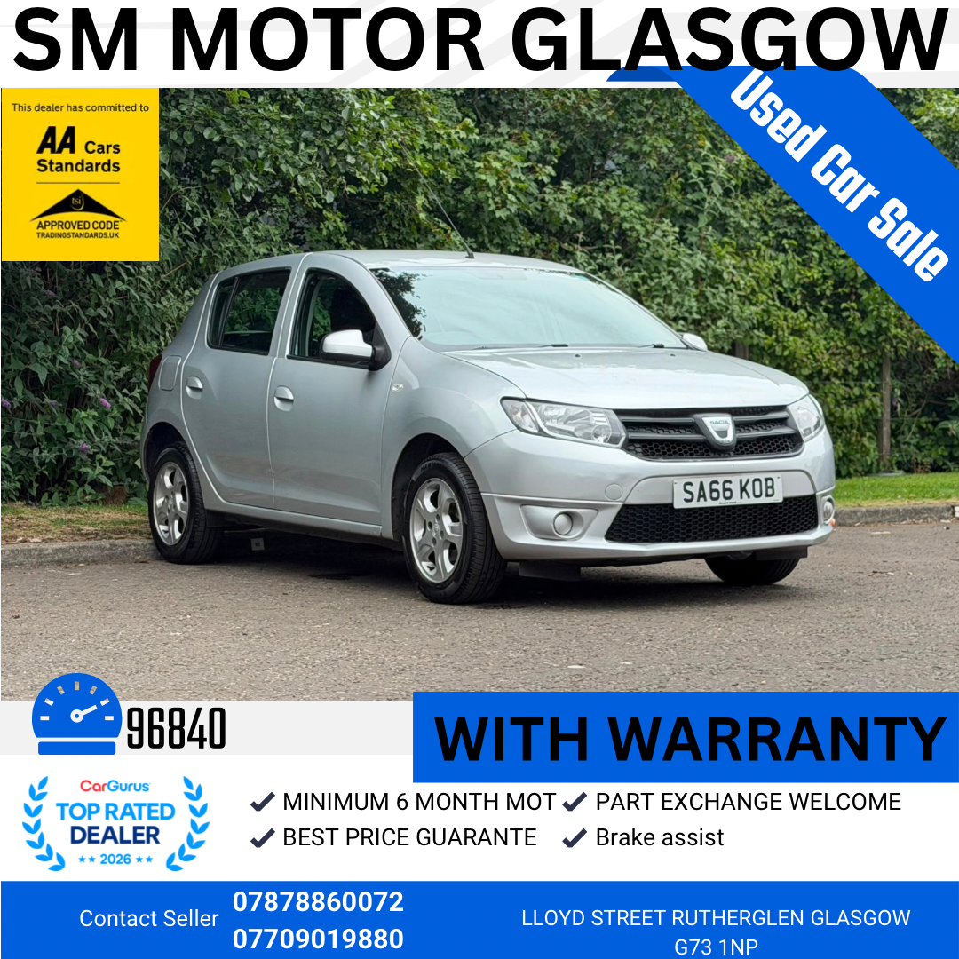 2016 DACIA SANDERO for sale
