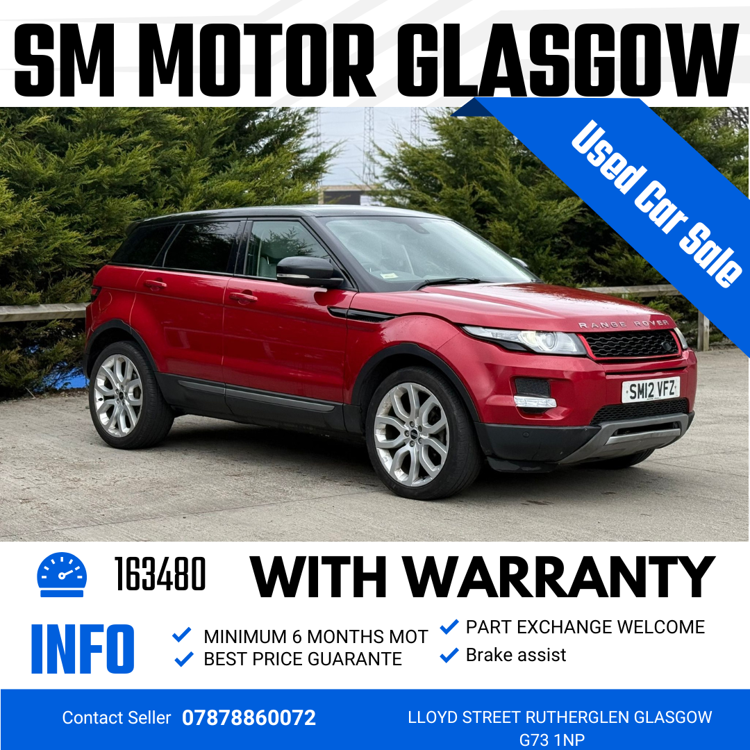 2012 LAND ROVER RANGE ROVER EVOQUE for sale