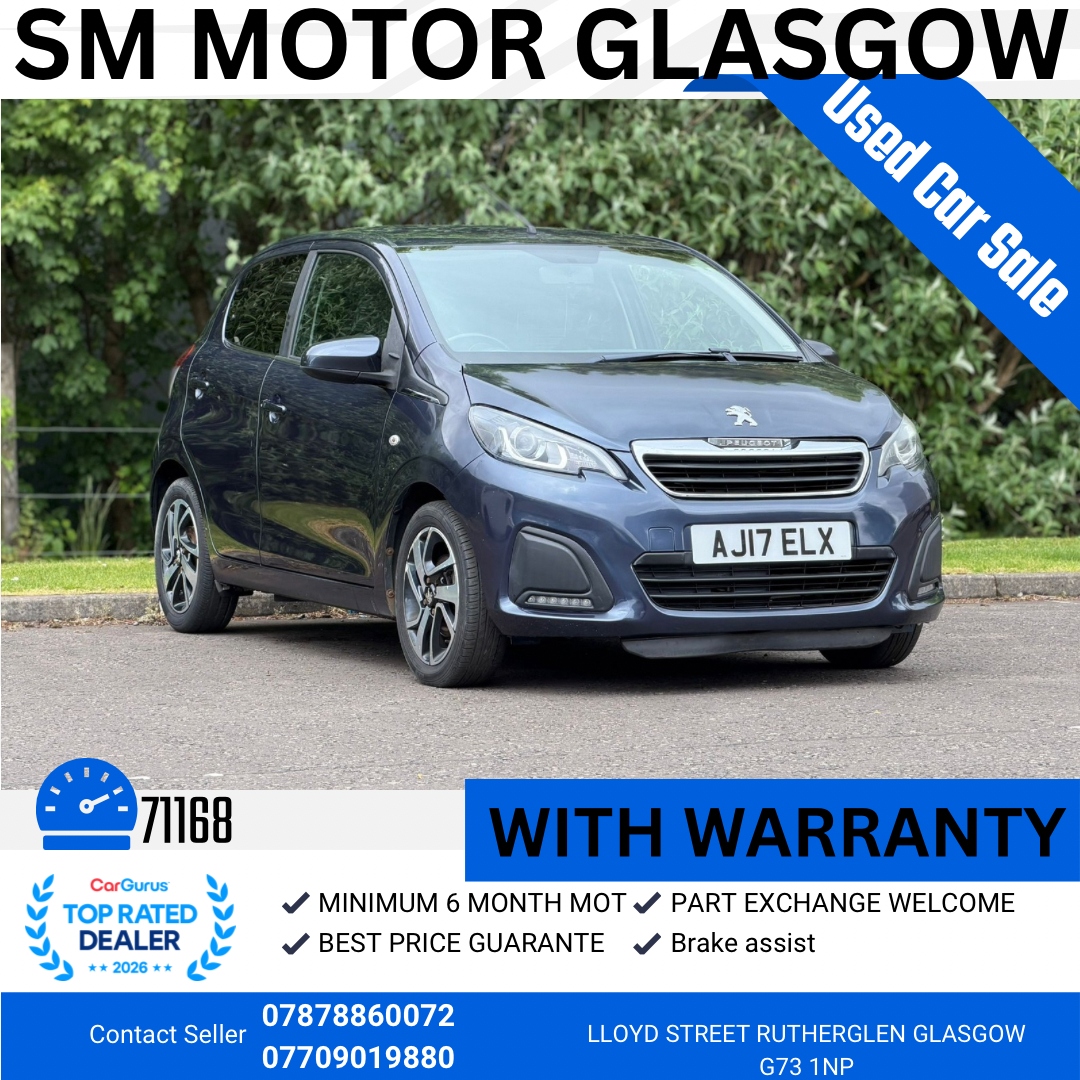 2017 PEUGEOT 108 for sale