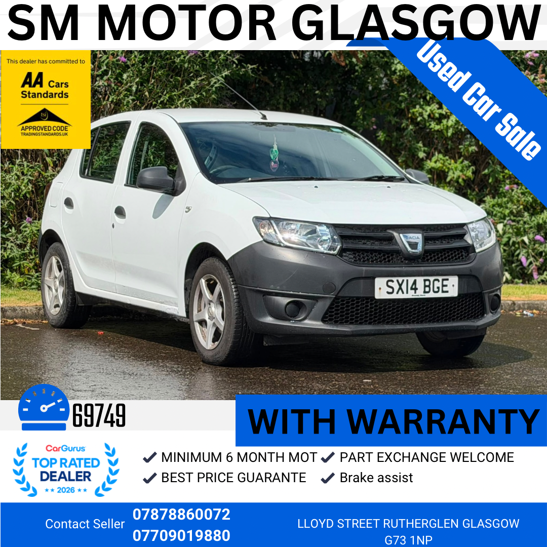 2014 DACIA SANDERO for sale