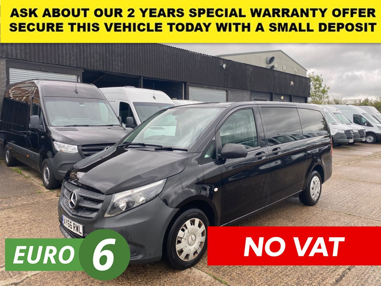 2016 MERCEDES-BENZ VITO for sale