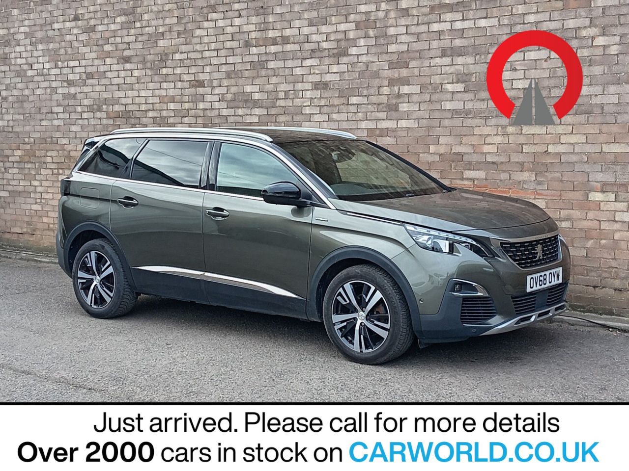 2018 PEUGEOT 5008 for sale