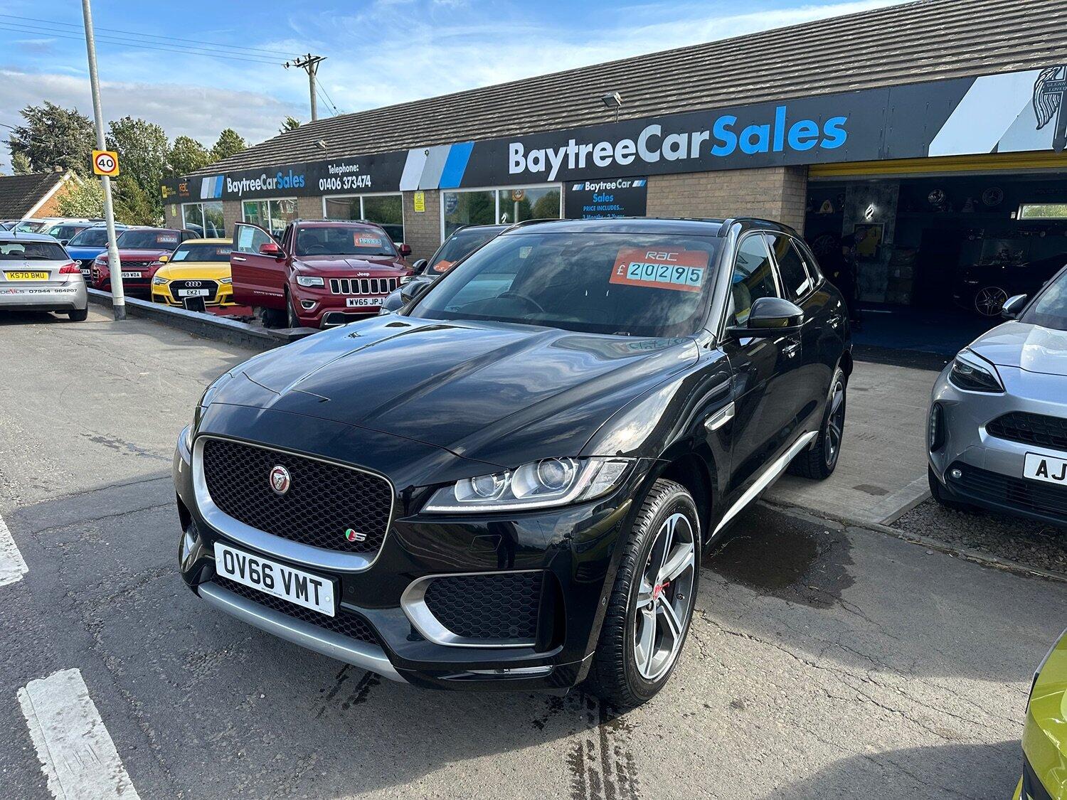 2016 JAGUAR F-PACE for sale