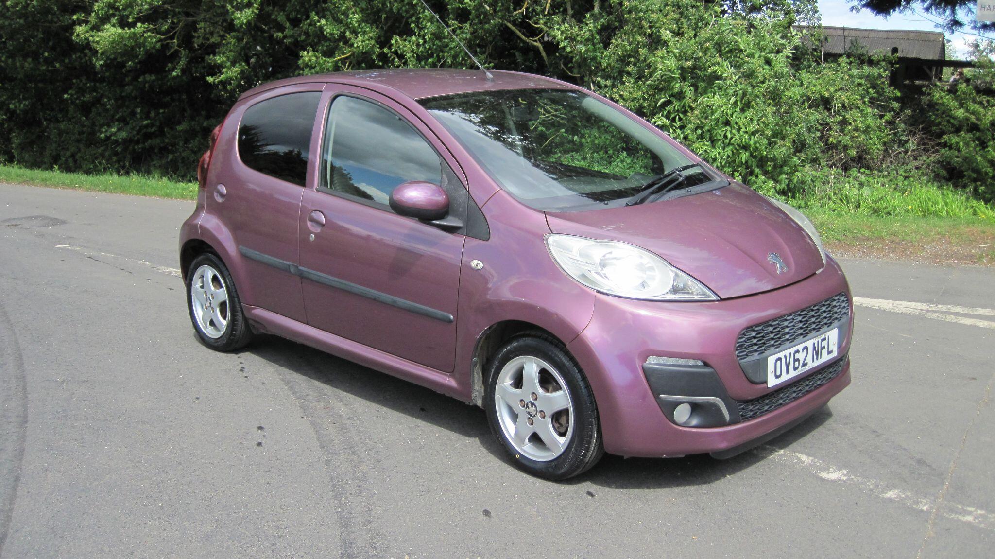 2012 PEUGEOT 107 for sale
