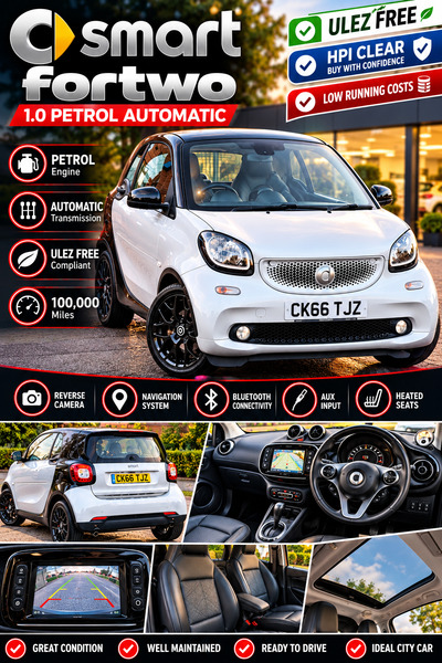 2016 SMART FORTWO for sale