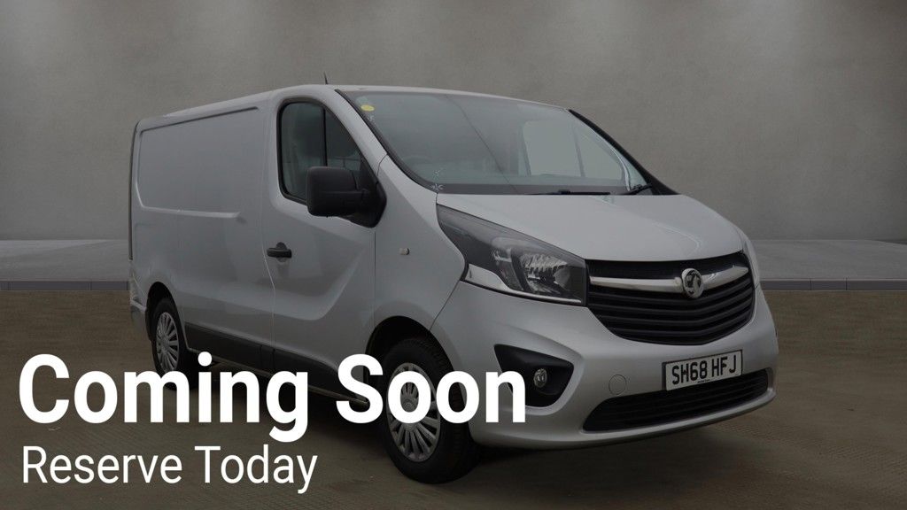 2018 VAUXHALL VIVARO for sale