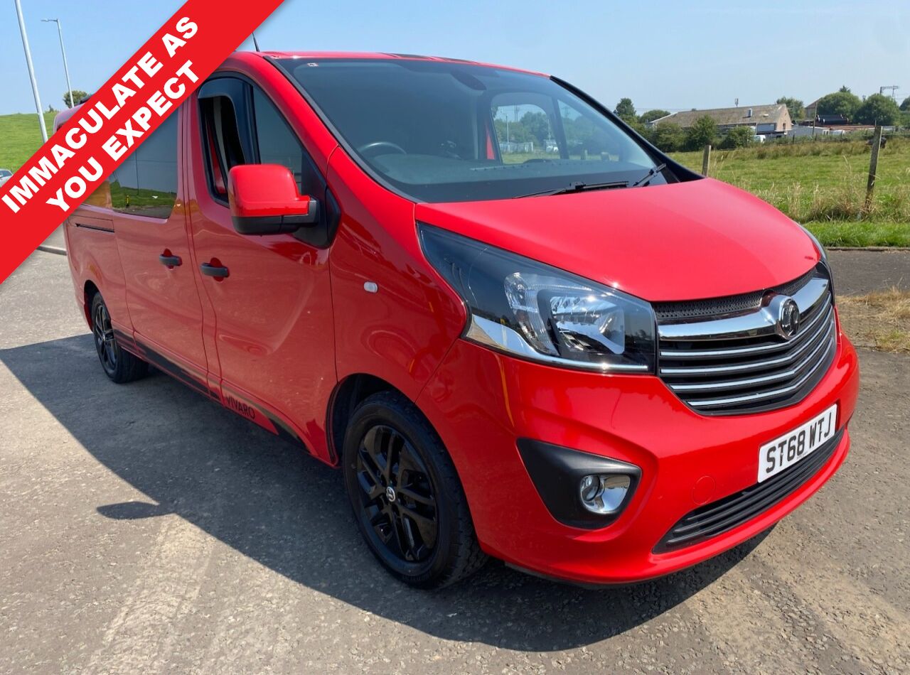 2018 VAUXHALL VIVARO for sale