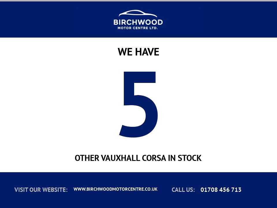 2019 VAUXHALL CORSA for sale