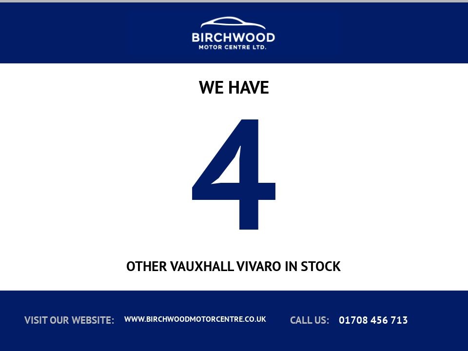 2020 VAUXHALL VIVARO for sale