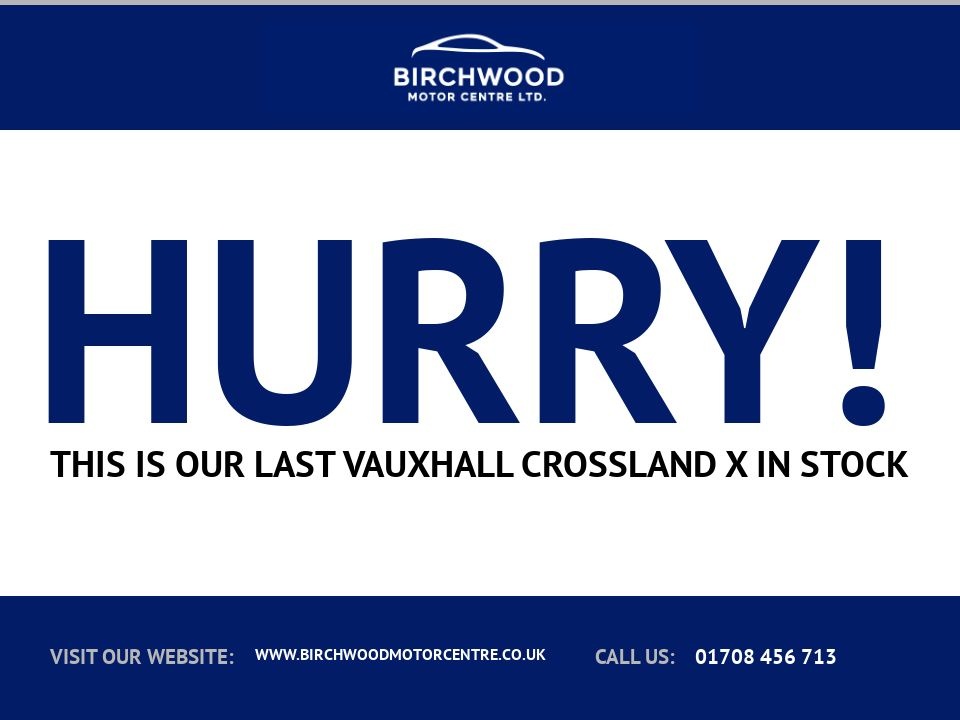 2018 VAUXHALL CROSSLAND X for sale