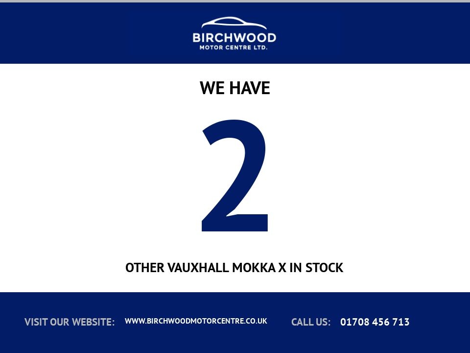 2017 VAUXHALL MOKKA X for sale