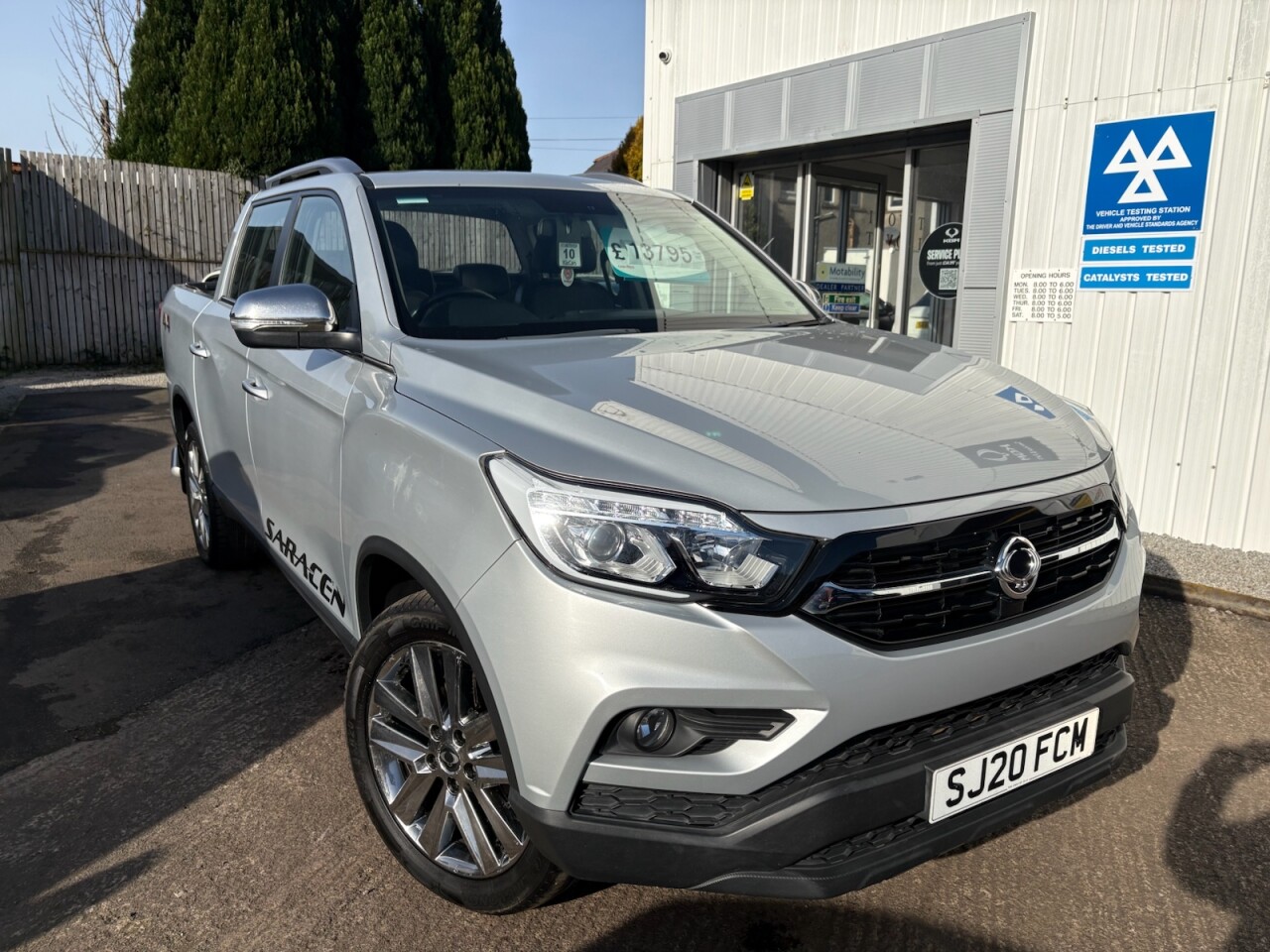 2020 SSANGYONG MUSSO for sale