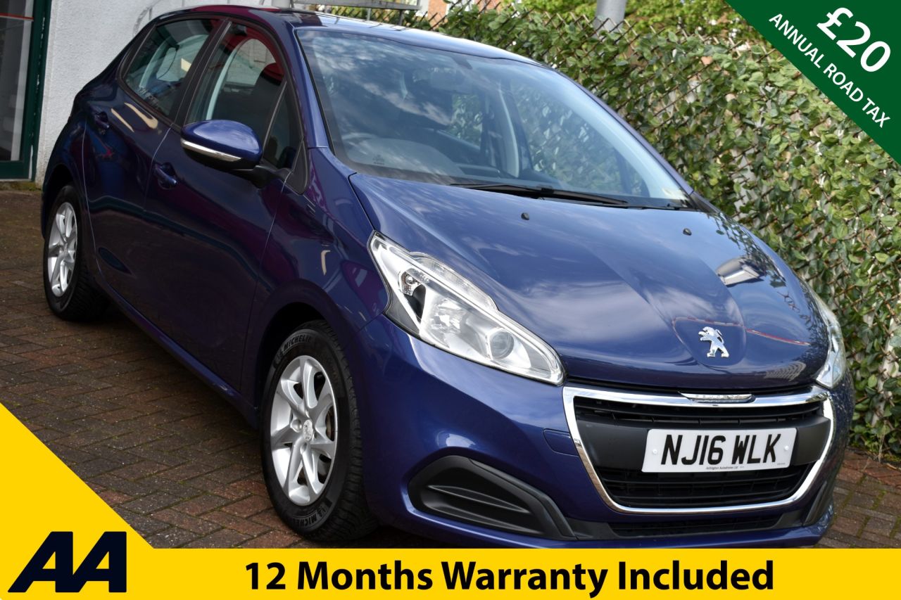 2016 PEUGEOT 208 for sale